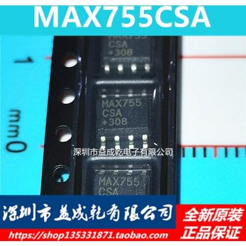100% Original New In Stock MAX755CSA MAX755ESA MAX755 SOP8 PWM (10pcs/lot)