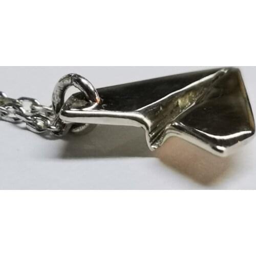 925 STERLING SILVER ORİGAMİ AIRCRAFT MEN WOMEN NECKLACE