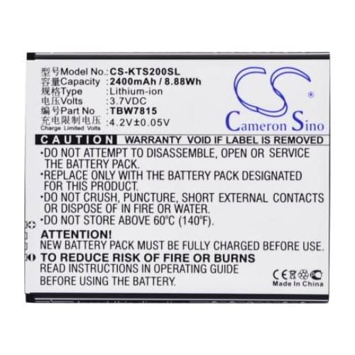 Cameron Sino 2400mAh battery for K-TOUCH S2 V5 TBW7815 Mobile, SmartPhone Battery