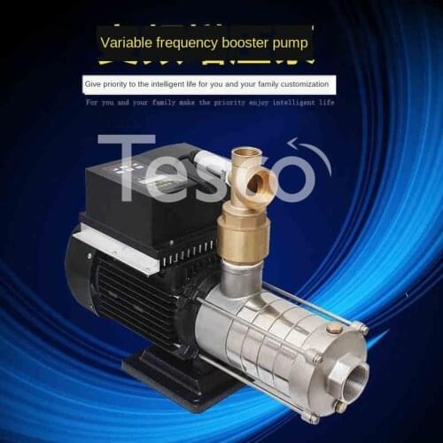 Multistage centrifugal pressurized variable frequency pump, automatic cold and hot water self-priming pump, solar 220V