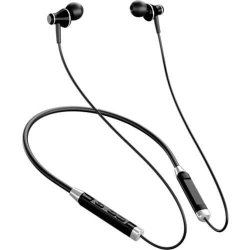 N09 Bluetooth 5.1 Wearable Black Wireless Earphones for Phone