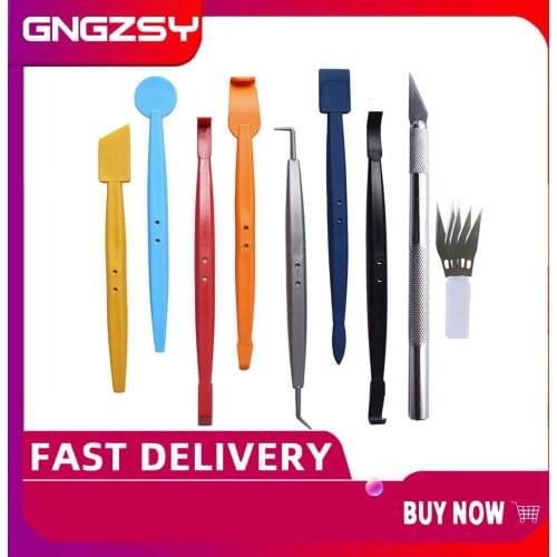 Car Paint Care Tools Kit Vinyl Wrap Film Squeegee Scraper Accessories Tools Vehicle Sticker Installation Cutter Knife K111