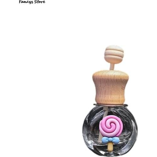 Romantic Rainbow Liquid Perfume Bottle Clip Car Air Conditioning Air Outlet Fragrance Bottle Moon Bottle Bathroom Fragrance New