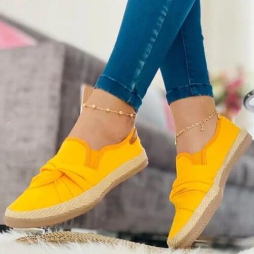 2021 Fashion New Womens Flat Shoes Comfortable Solid Color Slip On Female Sandals Summer Casual Outdoor Ladies Canvas Shoes