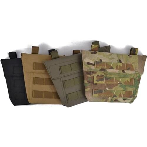 Delustering TwinFalcons Tactical Plate Carrier Lower Abdominal Panel Pouch for Tactical Vest TW-P066