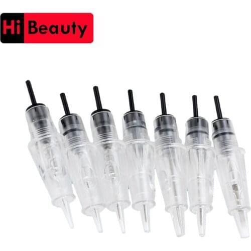 100pcs/lot Disposable 10mm Screw For Tattoo & Body Art Microblading Permanent Makeup Tattoo Tatu Piercing Needle Cartridge