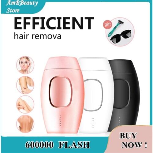 2021Summer 600000 Flash Professional Permanent IPL Laser Depilator LCD Home Use Devices Women Painless Hair Remover Machine