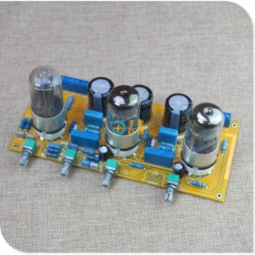 6Z5 tube rectification 6N8P Tube Amp Preamp Vacuum Tube PreAmplifier board With tone