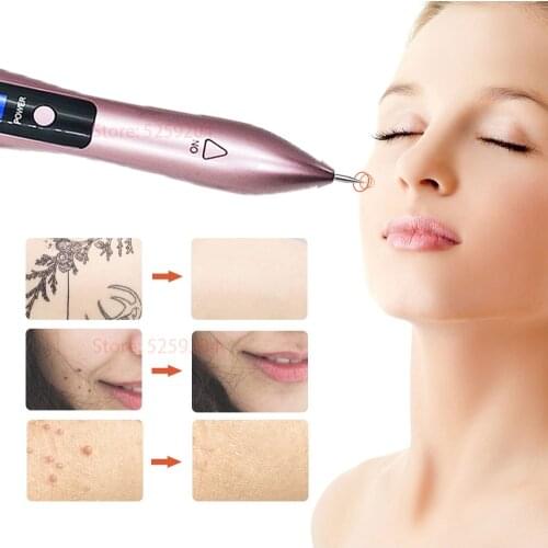 9 level Face Skin Mole Tattoo Removal Laser Plasma Pen Dark Spot Remover Pen Facial Freckle Tag Wart Removal Dermografo Machine