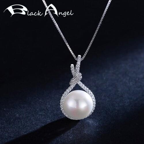 BLACK ANGEL Pearl Necklaces For Women