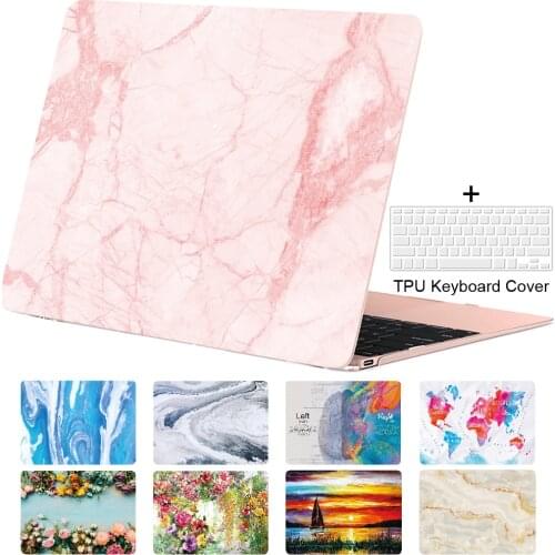 Case for Macbook Air 13 11 Pro 13 15 16 12 Retina inch Touch A2251 A2289 A2179 Art Marble Hard Cover Shell Protector 2020