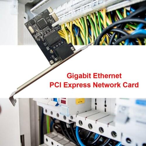 Gigabit Ethernet PCI-E Express Network Card RJ45 LAN Adapter Gigabit Network Card For RJ45 Wired Card 1000Mbps Wifi Adapter