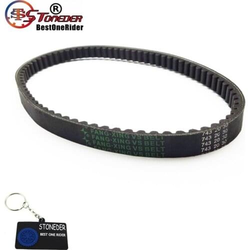 STONEDER CVT Drive Belt 743 20 30 For GY6 125cc 150cc Engine Chinese Moped Scooter Quad 4 Wheeler ATV Go Kart