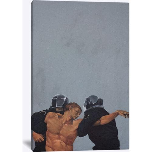 Canvas HD Prints Creation of Adam Pictures Wall Art Classical Painting Home Decor Nordic Modular Funny Poster Living Room Frame