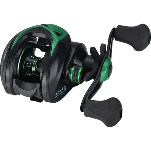 New Baitcasting Reel 9:1:1 High Speed 19+1BB Fresh Saltwater Ultralight Wheels V Shape Spool Carp Fishing Reel Equipment Pesca