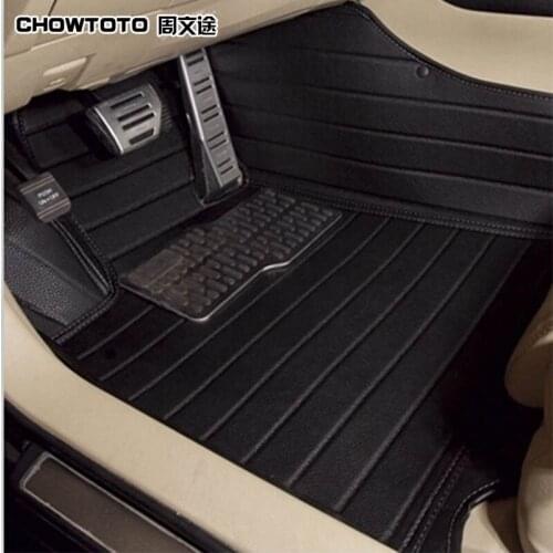 CHOWTOTO AA Custom Car Floor Mats For Infiniti JX35 QX80 7Seats Durable Waterproof Non-slip Mats Carpets For JX35 QX80 Foot Mat