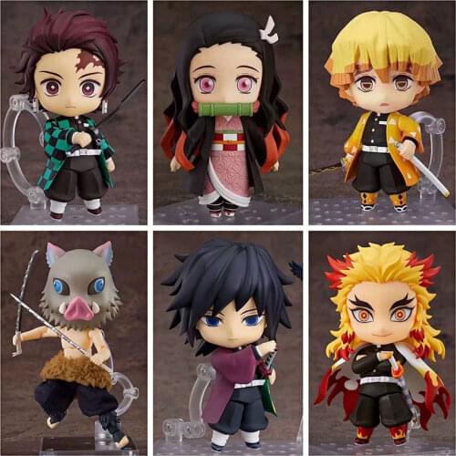 Face Changing Dolls Gift Toys Action Demon Slayer Gsc 1334# Agatsuma Zenitsu Figure Toys Kimetsu No Yaiba Kamado Tanjirou Nezuko
