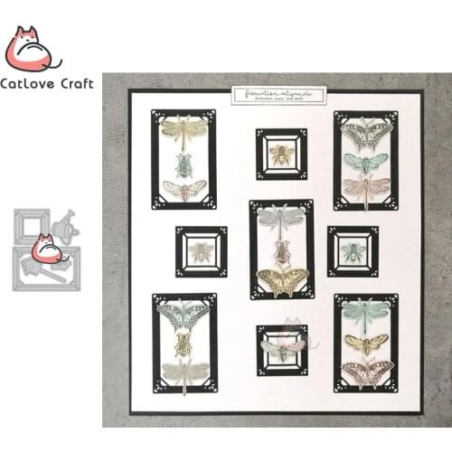 Catlove Garden Decoration Frame Metal Cutting Dies Scrapbooking Stencil Die Cuts Card Making Craft Embossing New Dies For 2020