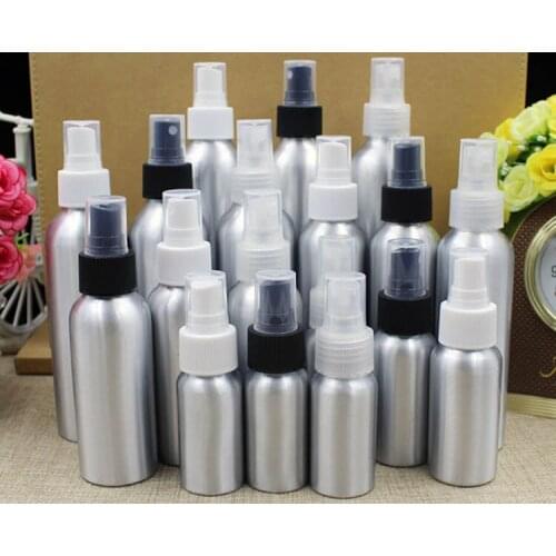 30ml 50ml 100ml 120ml 150ml 250ml metal aluminum perfume bottle cosmetic spray bottle portable empty bottle travel sub-bottle