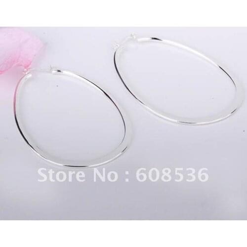 Fashion jewelry,Silver color plate earring, jewelry,Brand New E01