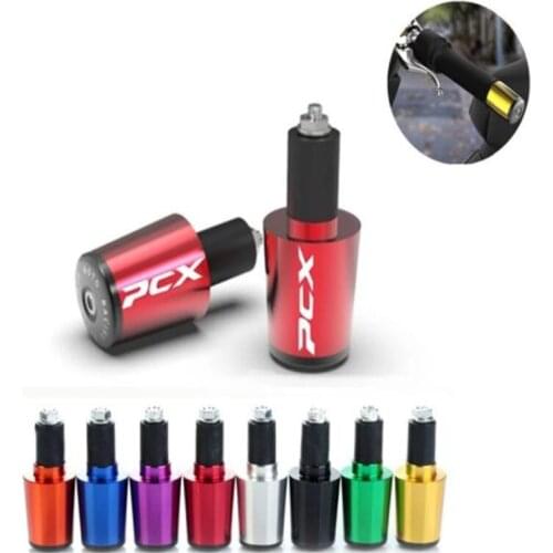 7/8'' 22MM Moto Grips the bar ends CNC Motorcycle Handlebar handle bar Grips ends for honda PCX 125 PCX125 PCX150 PCX150