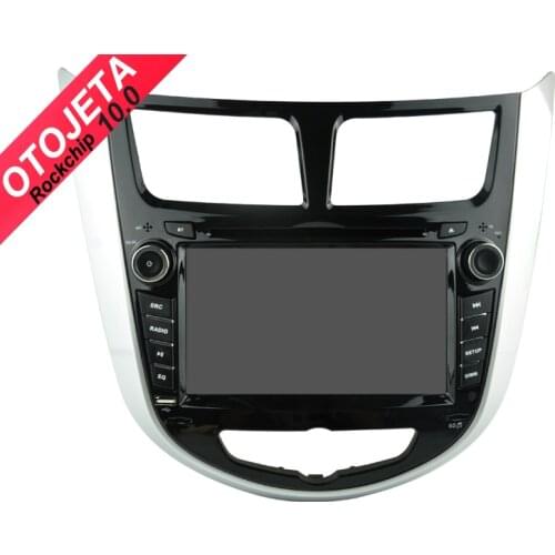 OTOJETA 7"Android 10.0 Multimedia Video Player For HYUNDAI VERNA ACCENT SOLARIS 2011 2012 GPS 2din Car Radio Stereo Head Unit