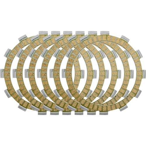 6pcs Motorcycle Paper Base Clutch Friction Plate Set for SUZUKI DL650 V-strom DR250 INAZUMA400 INAZUMA750 DR DL 650 250