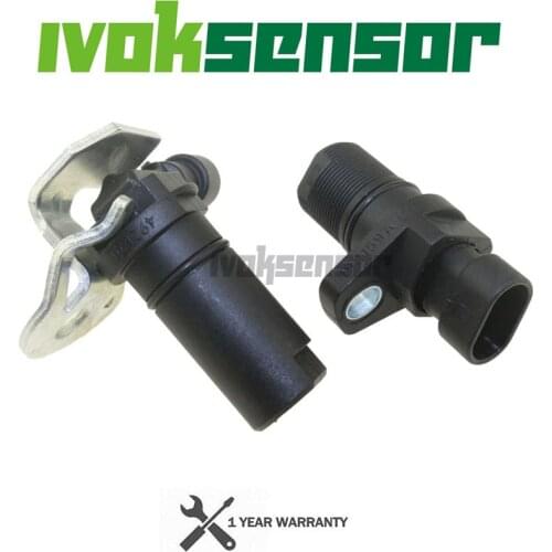 Set of 2 Camshaft Crankshaft Crank Position Sensor For Cummins Dodge Ram 1500 2500 3500 5.9L 8.0L 4.7L 1998-2002 4921597 4921601