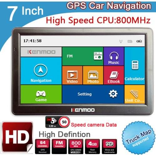 7 Inch HD GPS Portable Navigation 2020 Maps for Europe Russia Car TRUCK CAMPING Caravan Navigator Sat Nav Free Lifetime Updates