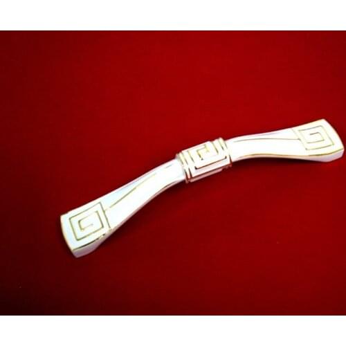 New Lvory White Cabinet Drawer Furniture Kitchen Door Pull Handle Hardware( C.C:96mm)
