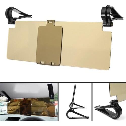 New Style Sun Visor HD Anti-Glare Reducer Intercepting Driving Sunshade Mirror Day Night Extension Shield Block Protector