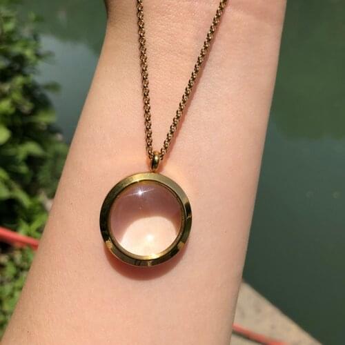 24k gold plated memory keepsake locket necklace screw open photo pendant necklace