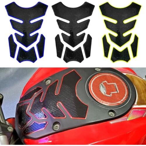 Motorcycle Rubber Gas Oil Fuel Tank Pad Fish bone Sticker for Kawasaki BMW Ducat Yamaha Motor Suzuki Honda KTM