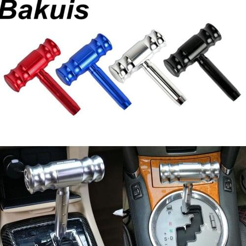 4 Color Universal Car Aluminum Manual Gear Shift Knob Stick Manual Transmission Gearstick Lever Shifter Knob
