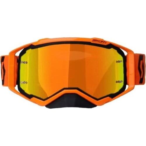 Motocross Sunglasses Outdoor Goggles for SKI Motorcycle Scooter ATV UTV Dirt Bike Racing Motos Helmet Glasses TPU Frame PC LensS