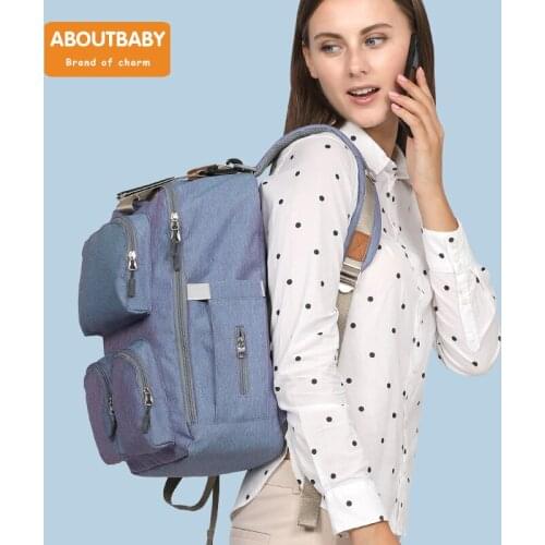 Nappy Bag Large Capacity Baby Diaper Bag Travel Backpack Waterproof knapsack