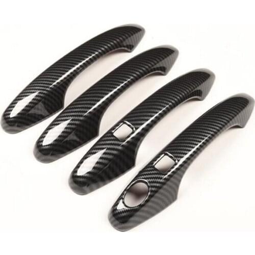 Tonlinker Interior Gear Shift Collars Cover case Stickers for Nissan Murano 2015-19 Car styling 1 PCS Leather Cover sticker