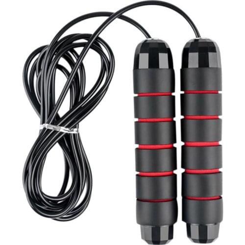 Weight-bearing Fitness Jump Rope Steel Wire Bearing Skipping Rope Rapid Speed Jumping Rope Cable For Women Men
