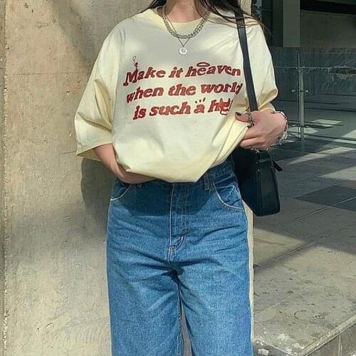 Women t shirt Summer Casual Hip Hop tshirt dance clothes Short Sleeve Cotton Tops