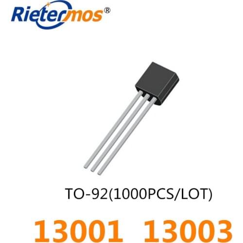 1000pcs 13001 13003 TO92 made in China
