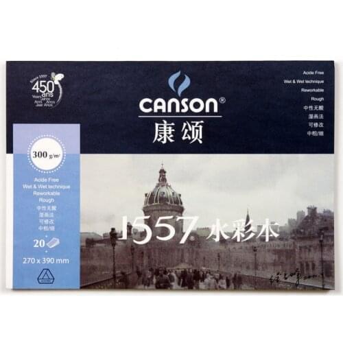 300g/m2 Professional Water Color Painting Paper 8K/16K/32K 20Sheets Hand Painted Watercolor Book Creative Art Supplies