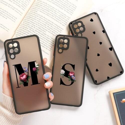 Case For Samsung A51 A32 A50 Funda For Samsung A 12 A21S A52 A71 A72 A12 A 51 32 Camera Protection Phone Bumper TPU Matte Cover