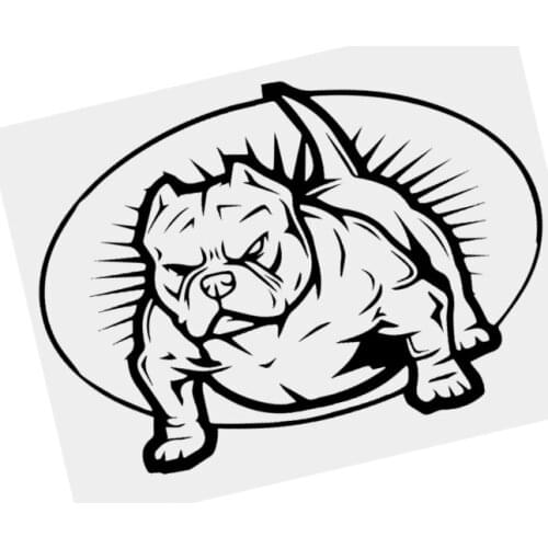 S51202# Various Sizes/Colors Car Stickers Vinyl Decal American Bully Mom Bully Dad Motorcycle Decorative Accessories Creative