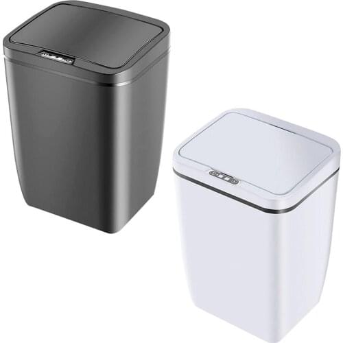 Intelligent Inuction Recycle Bin Trash Automatic Induction Rubbish Trash Can Ecoco Cubo Basura Reciclaje Home Office Dustbin E5