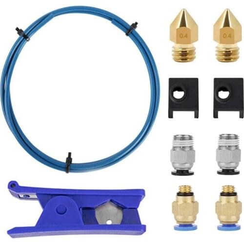 3D Printer Kit with Capricorn Premium XS Bowden Tubing 2M, PTFE Tube , for Ender 3/3 Pro/5 CR-10 Series/10S/20/20 Pro
