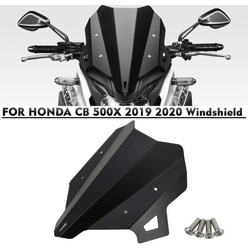 Metal windshield for Honda cb500x CB 500X CB500 X motorcycle accessories front windshield fairing