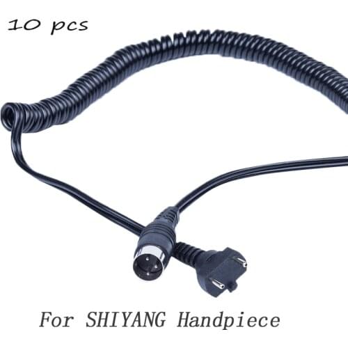 Dental Lab Handpiece Micromotor 10pcs Cord Spiral rope for ELECTRIC Marathon SHIYANG Handpiece