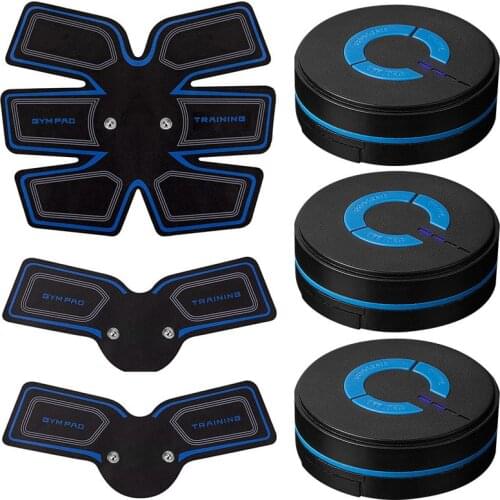 2020 NEW Smart EMS Massage Abdominal Muscle Stimulator Trainer Fitness Vibration Press Slimming Fat Burning Gym Equipment