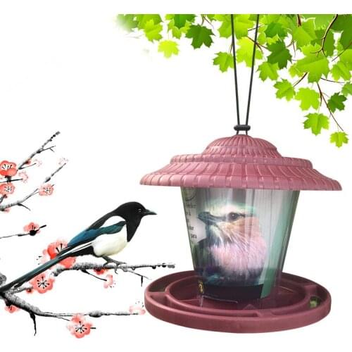 Bird Supplies Outdoor bird feeder Wild Bird Feeder Hanging Garden Yard Outside Decoration Bird Food Distributor