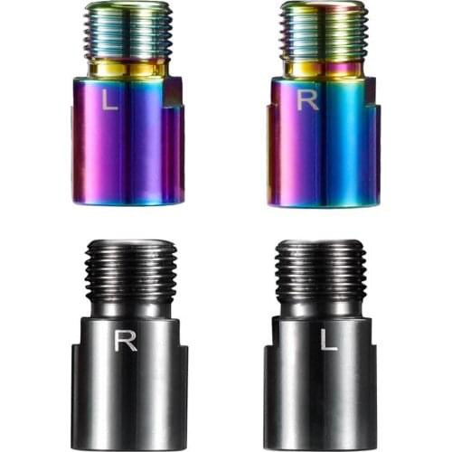 2Pcs MTB Mountain Road Bike Bicycle 9/16 Inch Pedal Extenders Adapters Spacers for MTB Road Bicycle Pedals Bike Accessories